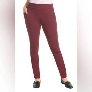 Dalia Ruby Womens Pull On Ponte Pants